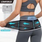 Adjustable Sacroiliac Hip Belt with Ice Pack