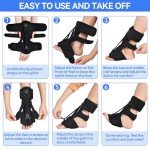 Adjustable Night Splint for Plantar Fasciitis Relief