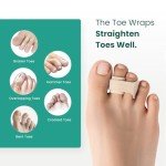 Welnove 8-Pack Hammer Toe Correctors for Women