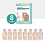 Welnove 8-Pack Hammer Toe Correctors for Women