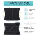 Lower Back Pain Relief Brace with Lumbar Support