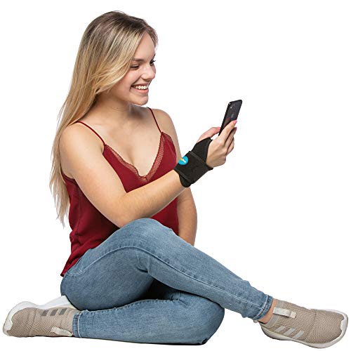 ComfyBrace-Premium Lined Wrist support. /Wrist Strap/Carpal Tunnel Wrist Brace/Arthritis Hand Support -Fits Both Hands-Adjustable Fitted