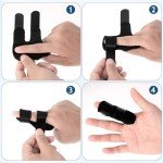 Adjustable Finger Splint for Injury and Support