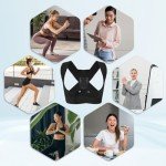 Adjustable Posture Corrector Back Brace for Pain Relief