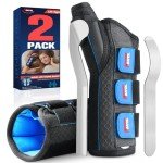 FEATOL Thumb Support Wrist Brace - 2 Pack