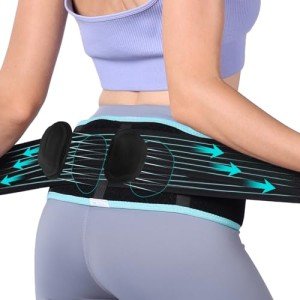 Sacroiliac Hip Belt with 3D Pads for Support