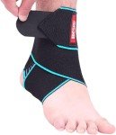 Adjustable Breathable Ankle Brace for Sports - Blue