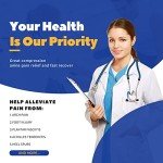 Adjustable Copper Ankle Brace for Pain Relief