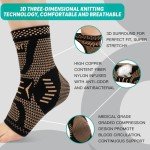 Copper Infused Ankle Brace for Pain Relief