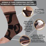 Copper Ankle Brace for Pain Relief and Support