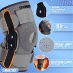 Sparthos Hinged Knee Brace for Pain Relief
