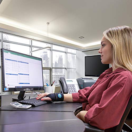 ComfyBrace-Premium Lined Wrist support. /Wrist Strap/Carpal Tunnel Wrist Brace/Arthritis Hand Support -Fits Both Hands-Adjustable Fitted