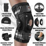 NEENCA Hinged Knee Brace for Pain Relief