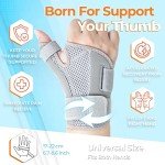 Upgraded Comfort Thumb Spica Splint for Arthritis