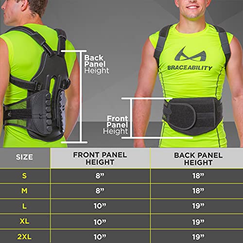 BraceAbility TLSO Full-Body Back Brace Support