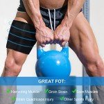 Supportive Thigh Wraps - Adjustable Compression Sleeves (2-Pack)