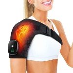 Heated Shoulder Brace and Massager for Neck Relief