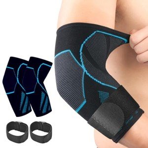 Elbow Compression Sleeve for Tendonitis Relief