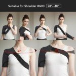 Adjustable Compression Shoulder Brace for Pain Relief
