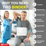 BLITZU Abdominal Binder for Recovery and Support