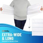 Plus-Size Abdominal Binder for Support & Recovery
