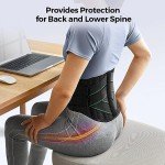 FREETOO Back Brace for Lower Back Pain Relief