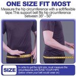 Men's Adjustable Inguinal Hernia Support Belt