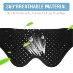 Men's Adjustable Hernia Support Belt with Compression Pads