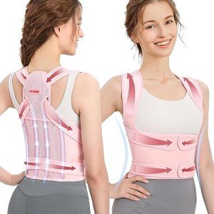Adjustable Posture Corrector for Back Support