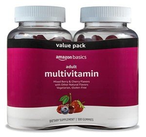 Amazon Basics Adult Multivitamin Gummies, 300 Count