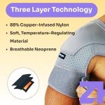 ZENKEYZ Adjustable Shoulder Brace for Pain Relief