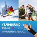 TheraPAQ Reusable Wrist Ice Pack Wrap