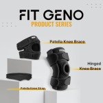 Fitgeno Patella Knee Strap Support - 2 Pack