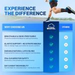 Modvel Compression Ankle Brace Socks for Support