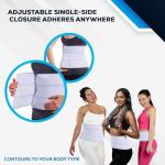 Plush Abdominal Binder for Men and Women