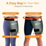 Koviti Electric Heat Pad for Sciatica Relief