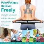 Adjustable Lightweight Back Brace for Pain Relief