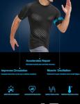 Men’s 5 Pack Compression Workout Shirts - Large