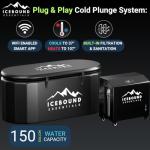 XL Cold Plunge Tub with Water Chiller System