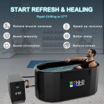 Hi-Q Therapy Inflatable Cold Plunge Ice Bath