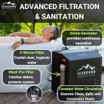 XL Cold Plunge Tub with Water Chiller System