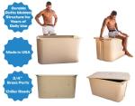 Frozin 400 Cold Plunge Tub with Chiller