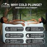 XL Cold Plunge Tub with Water Chiller System