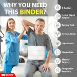 BLITZU Abdominal Binder for Recovery and Support