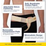 Men's Inguinal Hernia Support Belt - Left Side