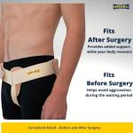 Men's Inguinal Hernia Support Belt - Left Side