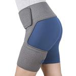 REAQER Hip Brace Support Breathable Groin Compression Wrap Relief Pulled Muscles Hamstring Injury Recovery and Rehab Men & Women