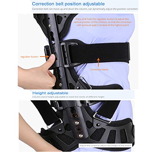 Adjustable Spinal Brace for Scoliosis Recovery