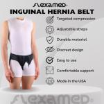 FlexaMed Right Inguinal Hernia Support Belt
