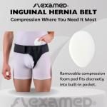 FlexaMed Right Inguinal Hernia Support Belt